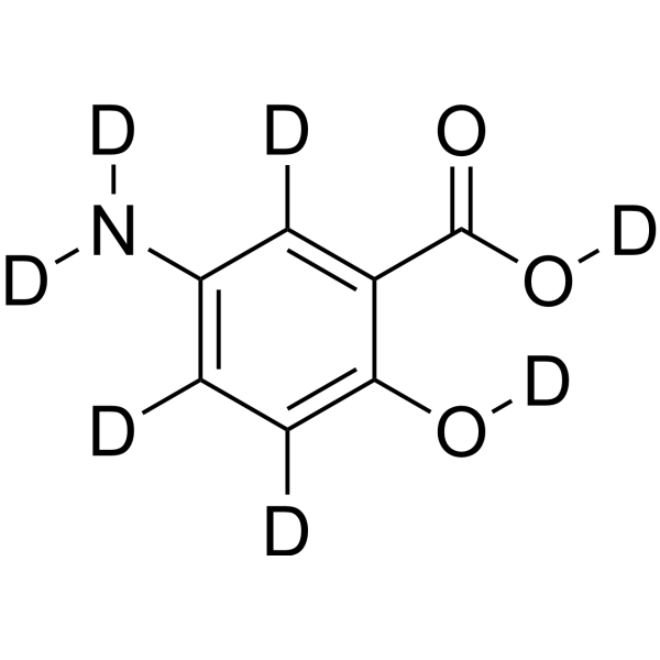 5-Aminosalicylic acid-d7